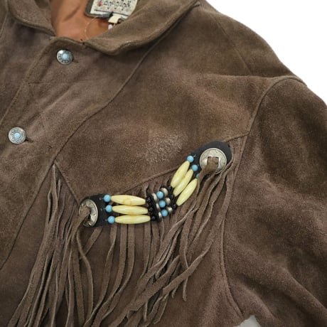 90's～ HOUSTON Suede Leather Jacket