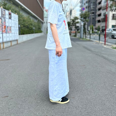 90's～ CUT LOOSE Linen Long Skirt USA製