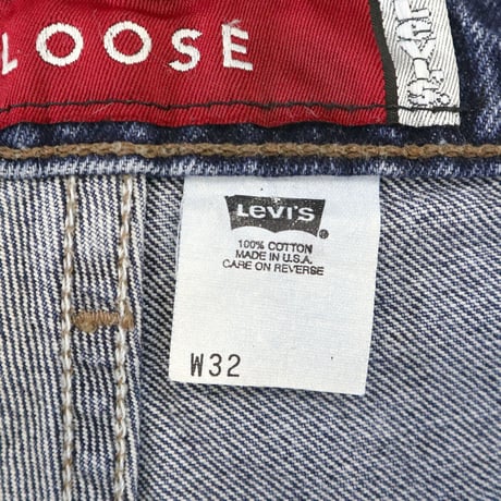 90's Levi's "silver Tab" Denim Short Pants W32 USA製