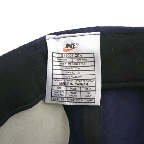 Deadstock 90's NIKE 6-panel Cap TAIWAN製