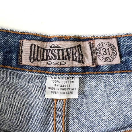 ～00's Quiksilver Denim Short Pants W31
