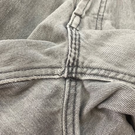 "Rare Color" 90's Levi's 501 "先染め" Grey Denim Pants W33 USA製