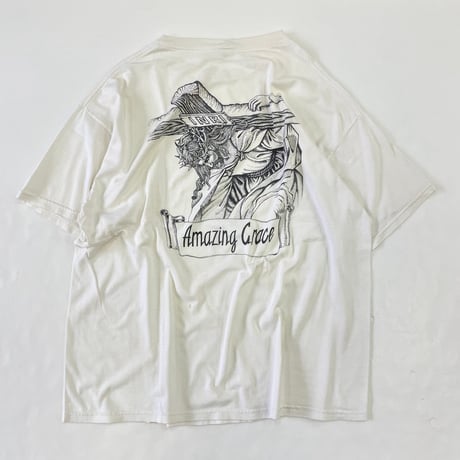 "boro" ～00's DELTA "Jesus" "Amazing Grace" Tシャツ XLサイズ