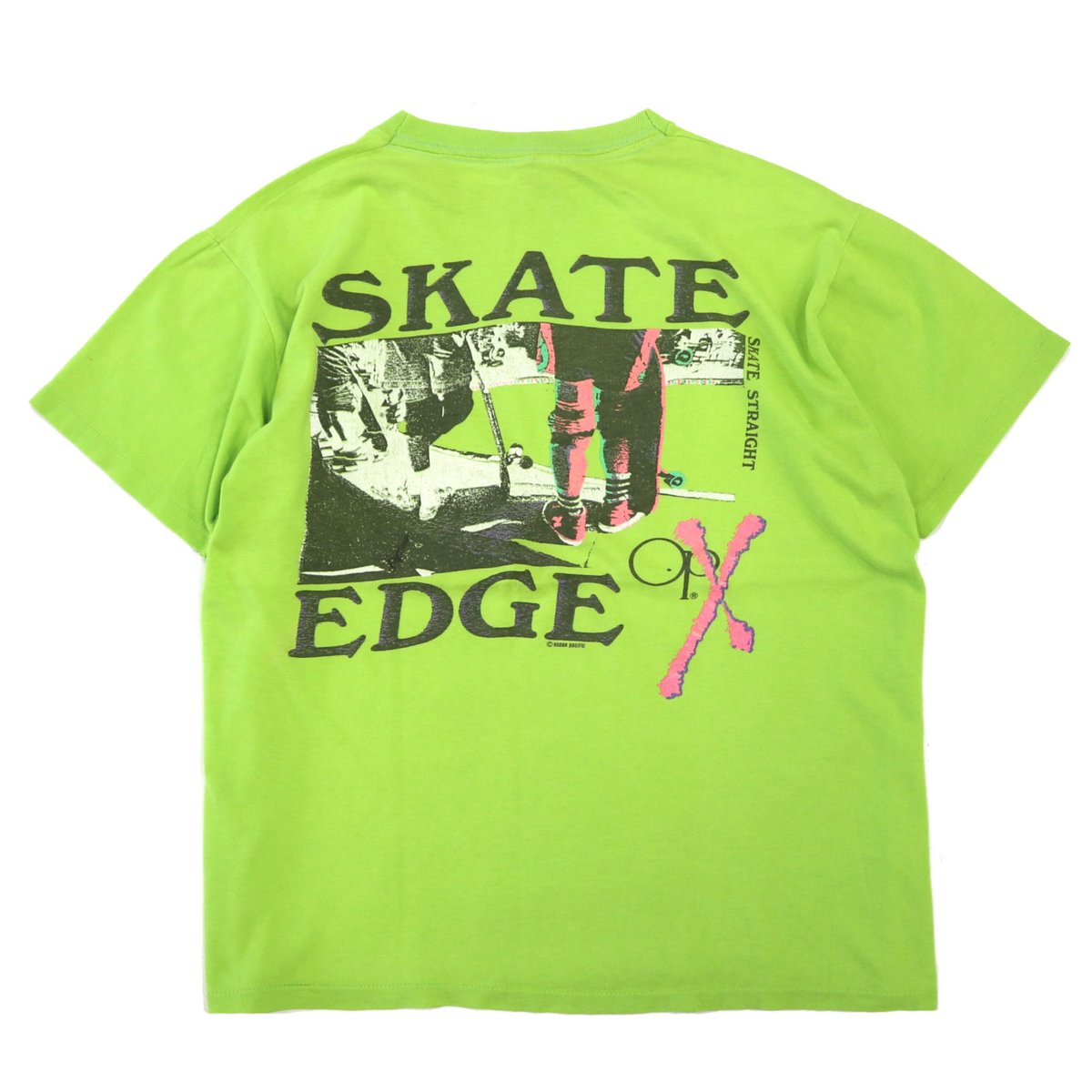 90's Ocean Pacific OLD SKATE プリントTシャツ 