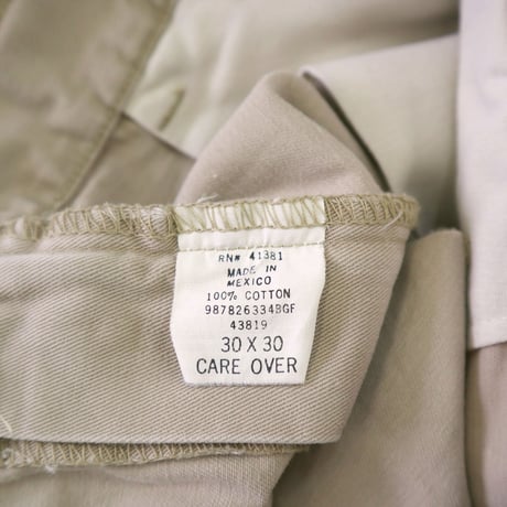 90's～00's Polo Ralph Lauren "No Tuck" Chino Pants 30×30
