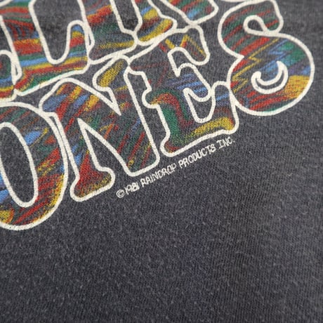 80's Hanes "The Rolling Stones" "TATOO YOU" 両面 プリント Tシャツ XLサイズ USA製
