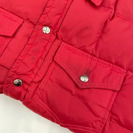 70's L.L. Bean "筆記体タグ" Goose Down Shirt Jacket Mサイズ