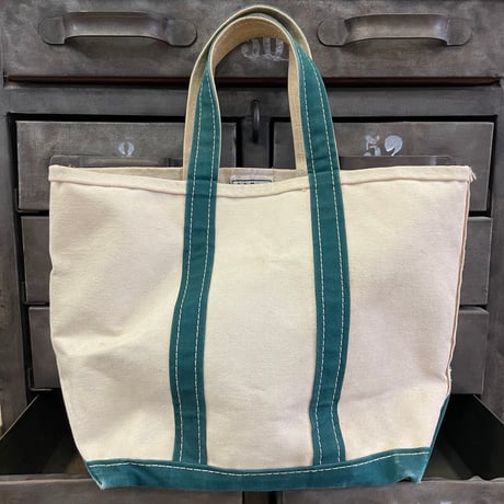 ～90's L.L. Bean "1色タグ" BOAT AND TOTE Canvas Bag