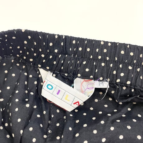 90's～ VOILA Rayon Dot Culottes Mサイズ