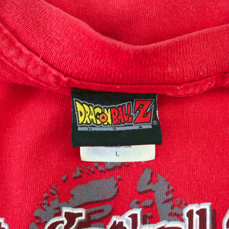 90's～00's "DRAGONBALL Z" 両面 プリント LS Tシャツ Lサイズ