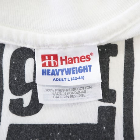 90's Hanes "SMIRNOFF" "3面" Tシャツ  Lサイズ