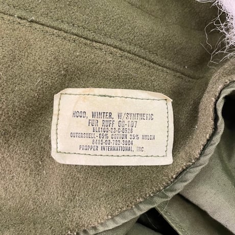 70's US ARMY M-65 "Full Set" Fishtail Jacket XSサイズ