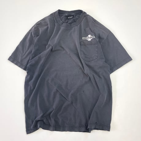 ～00's NHS Independent 両面 プリント ポケット Tシャツ