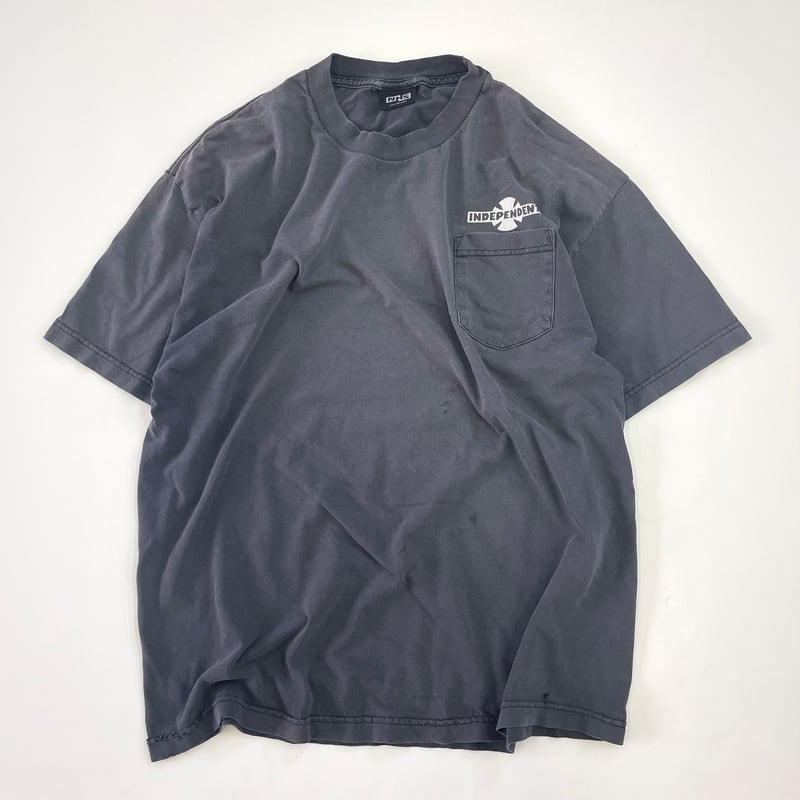 00's NHS Independent 両面 プリント ポケット Tシャツ | Daniel