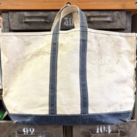 "Large" 80's L.L. Bean "ギザタグ" BOAT AND TOTE Canvas Bag
