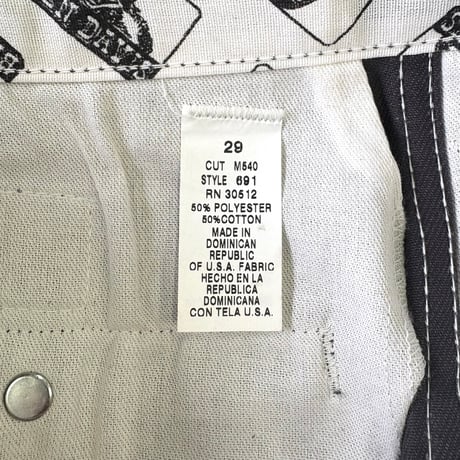 Deadstock 90's～ BEN DAVIS Frisko Work Pants W29
