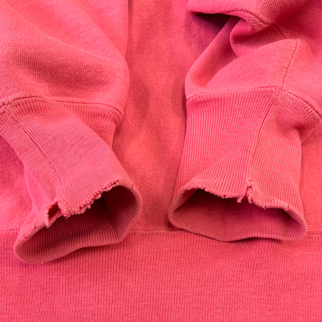 "Good Color" 90's CHAMPION RW SWEAT "目なし" Solid Rose Pink Lサイズ USA製