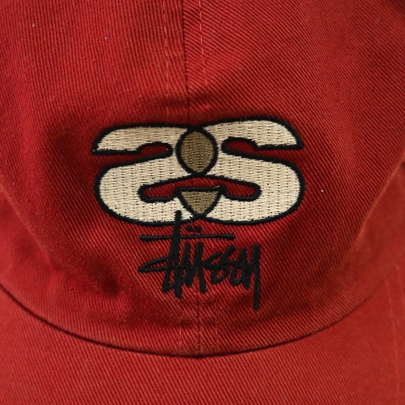 old stussy 6panel cap キャップ　帽子　　ビンテージ