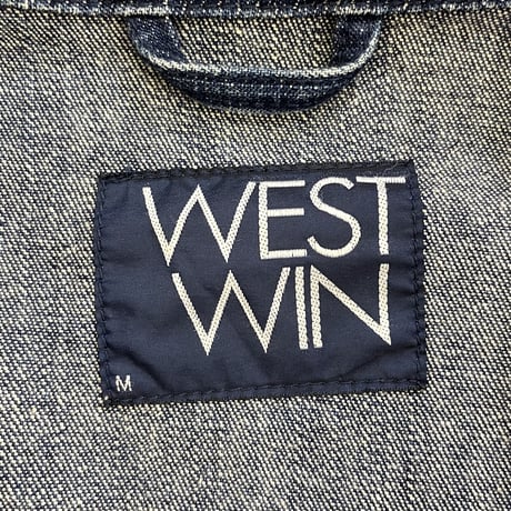 90's～ WEST WIN Denim Drizzler Jacket Mサイズ