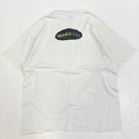 ～90's Hanes "ウィトルウィウス" "Daniel Craig" "両面" Tシャツ XLサイズ