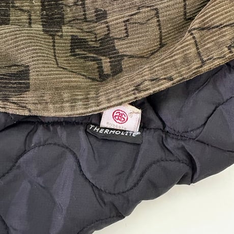 00's STUSSY "M-65 Type" "Quilting Lined" Corduroy Jacket XLサイズ