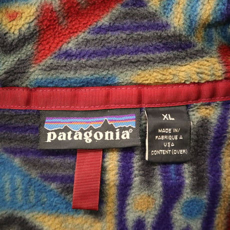 90's Patagonia "Aborigine" Snap T Fleece Jacket XLサイズ USA製