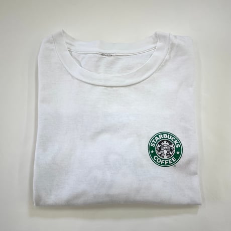 90's～00's unknown "STARBUCKS Las Vegas" "両面" Tシャツ