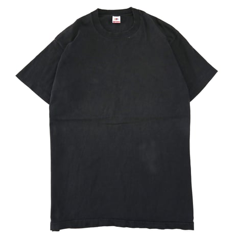 80's～90's Fruit of the loom "Solid Black" Tee XLサイズ USA製