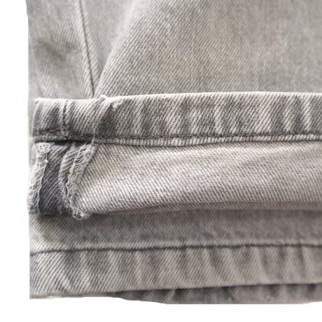 "Rare Color" 90's Levi's 501 "先染め" Grey Denim Pants W33 USA製
