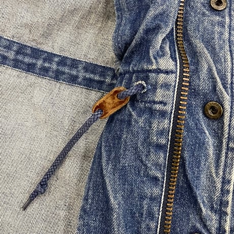 "Rare" 90's Polo Ralph Lauren "チンスト" Denim Jacket Mサイズ
