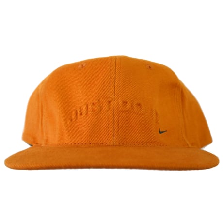 Deadstock 90's NIKE "Emboss&Swoosh" 6-panel Cap