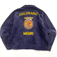 "Special Size" "Good Fade" 80's～90's FFA Corduroy Jacket (fits 50inch)