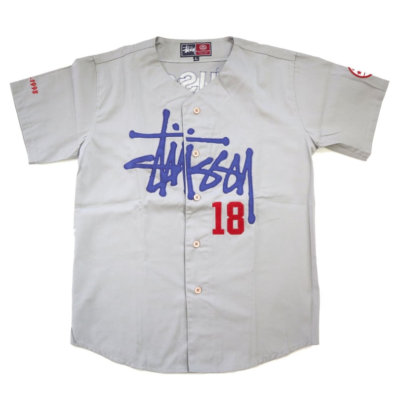 90s OLD STUSSY オールドステューシー　ベースボールシャツ　big4 激レア 未使用 90s OLD STUSSY ベースボールシャツ｜Yahoo