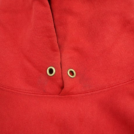 90's CHAMPION RW SWEAT PARKA Solid Red Lサイズ USA製