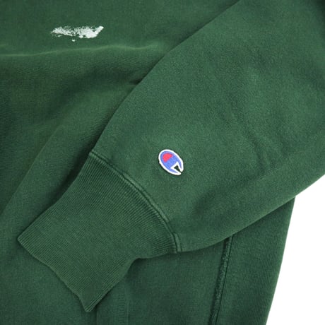 90’s CHAMPION RW SWEAT 目なし "バックプリント" Green XLサイズ USA製