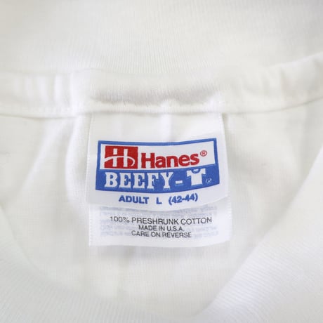 NOS ～90's Hanes APPLE "do your own thing!" 両面 プリント Tシャツ Lサイズ USA製