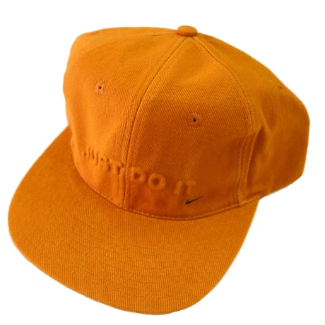 Deadstock 90's NIKE "Emboss&Swoosh" 6-panel Cap