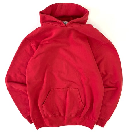 90's ONEITA Sweat Parka Solid Red Lサイズ
