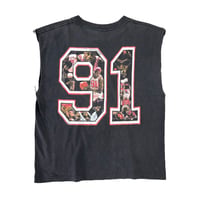 "Cut Off" 90's Tultex "Dennis Rodman" Tシャツ Lサイズ