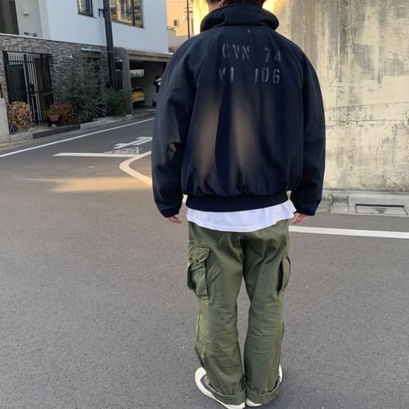 "Rare Size" 00's US NAVY "Stencil" Shipboard Jacket XLサイズ