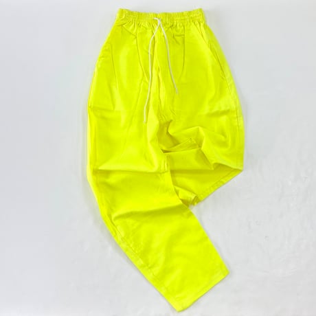 Deadstock Carlos "Neon Yellow" Easy Pants Sサイズ ITALY製