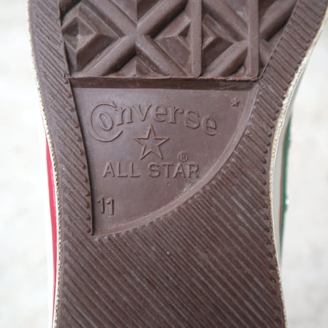90's Converse All Star Low "Multi Color" US11 USA製