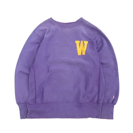 "Rare Color" "Super Fade" 90's CHAMPION RW SWEAT "WILLIAMS" 両面 プリント Lサイズ USA製