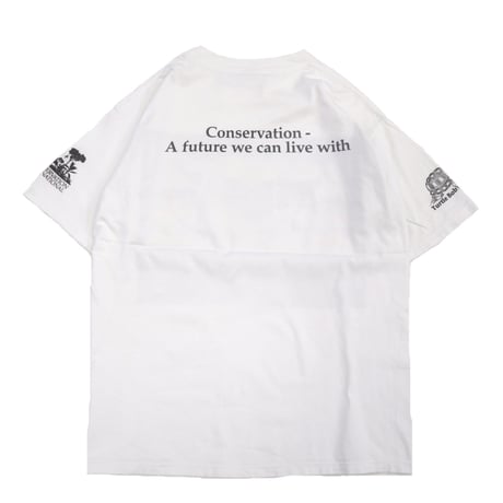 90's Down To Earth Products "Conservation International" 4面 プリント Tシャツ USA製
