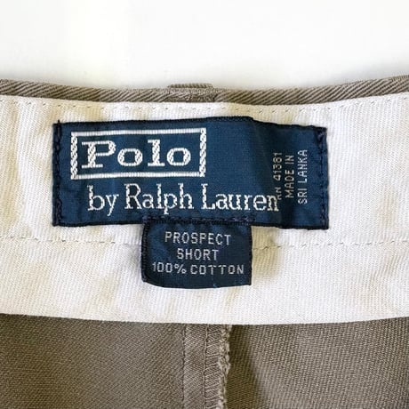 90's～ Polo Ralph Lauren "Prospect Short" Chino Pants W32