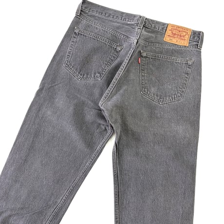 90's Levi's 501 "先染め" Black Denim Pants W34 USA製
