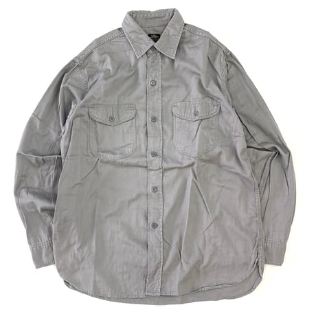 60's Lee "マチ付き" Chetopa Work Shirt 15 Medium USA製