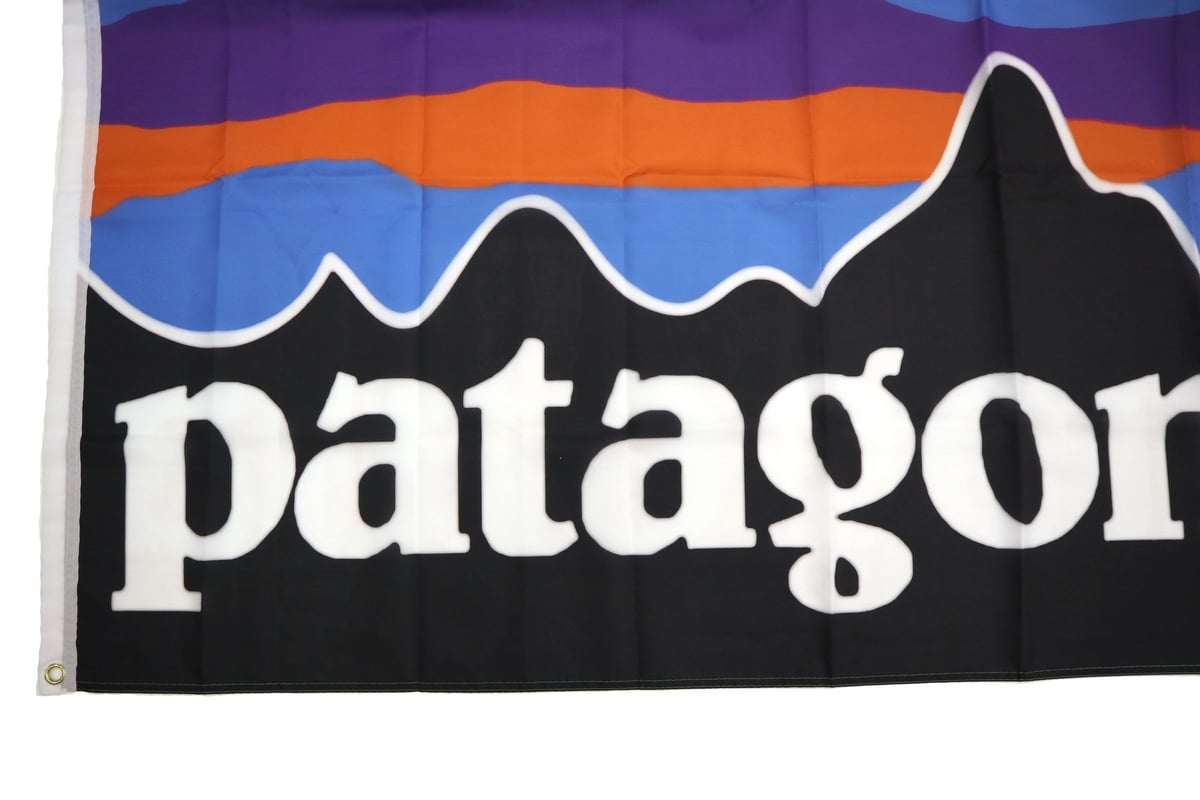 未使用品 Patagonia 販促用 ナイロンフラッグバナー | Daniel