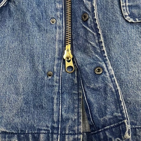 "Rare" 90's Polo Ralph Lauren "チンスト" Denim Jacket Mサイズ