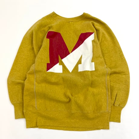 90's～ CHAMPION RW SWEAT "Over Dye" "MIAMI" 両面 プリント
